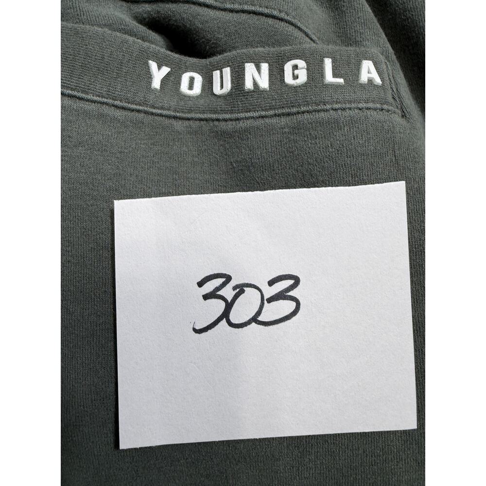 YoungLA Cloud Jogger Pants Mens LG Blue Grey Sweatpants Model 228 Gym Workout - Picture 9 of 10